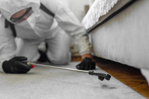 Professional Cockroach Control technician working in La Honda, CA